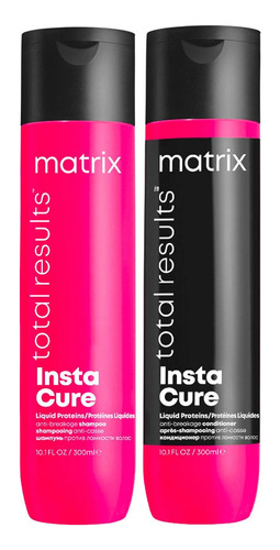  Shampoo + Acondicionador Matrix Instacure 300ml C/u