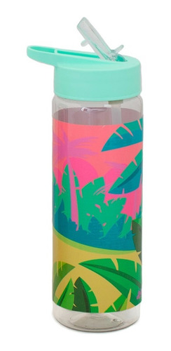 Imagen 4 de 10 de Pack 6 Botella Agua Jugo Hombre Mujer Niños Pico Deportivo