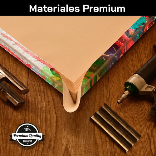 Cuadro Decorativo Canvas Pintura Impresa Abrazo Abstracto