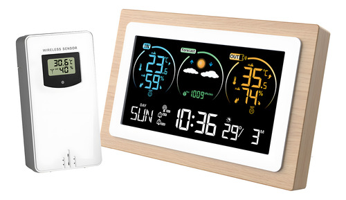 Reloj Meteorológico Con Barómetro/temperatura Digital