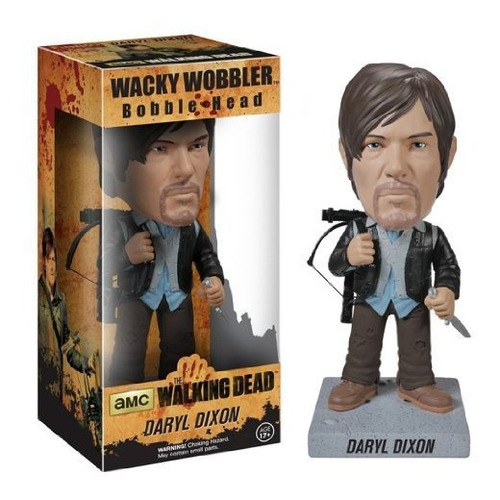 Funko Walking Dead: Motorista Daryl Wacky Wobbler.