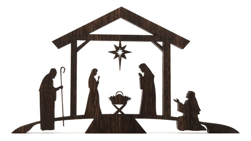 Nativity Scene - Decoracin Navidea Para Interiores, Juego De