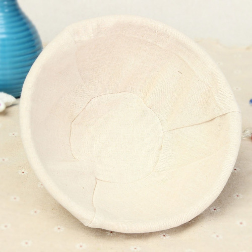 Imagen 5 de 10 de Banneton Redondo De Ø23 X 8.5cm - Cesta De Rattan - Cukin
