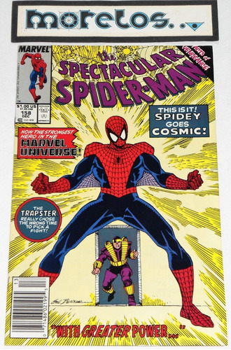 Spectacular Spiderman #158 - Key Issue 1ap De Spidey Cosmico