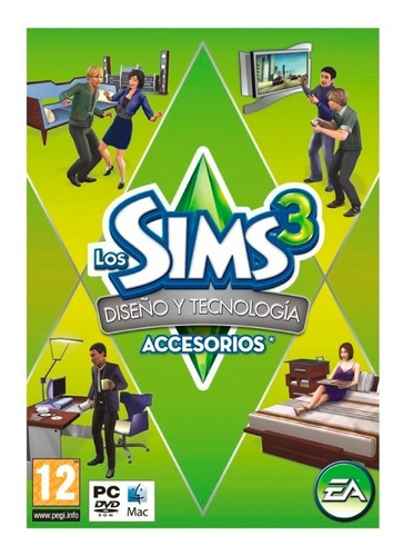 Los Sims 3 Diseño Y Tecnolologia Juego Pc Original Fisico