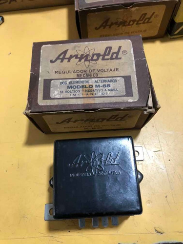 Regulador Voltaje Arnold M65 Mecanico 2 Elementos