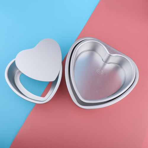 2 Aleación De Aluminio En Forma De Corazón Extraíble