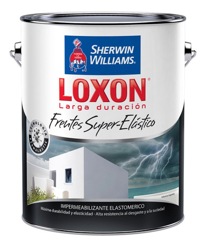 Loxon Impermeabilizante Super Elastico Frentes 4 Lts