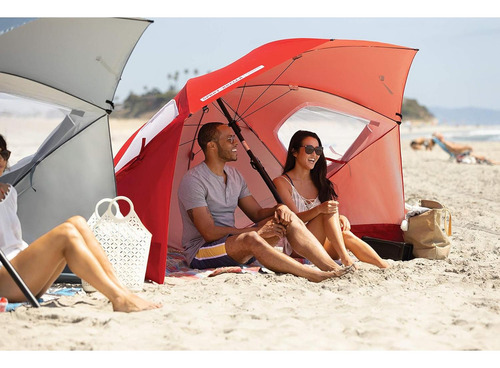 Sombrilla Sport-brella Moderna 243 Cm Upf 50+ Roja