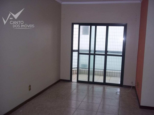 Imagem 3 de 30 de Cobertura Com 2 Dorms, Canto Do Forte, Praia Grande - R$ 450.000,00, 92m² - Codigo: 409 - V409