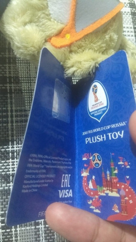 Imagen 4 de 4 de Mascota Mundial Futbol Rusia 2018 Original