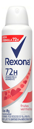 Antitranspirante Aerossol Rexona Frutas Vermelhas 150ml Frutas Vermelhas