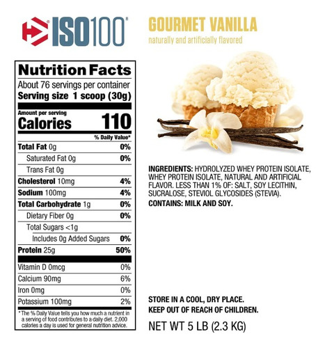 Dymatize Proteina Iso 100 Whey Isolate 5lbs + Creatina Drive