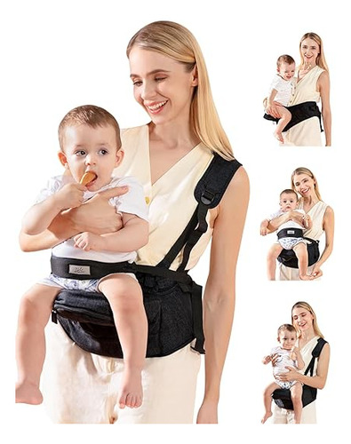 Portabebes Ergonomico Para Bebes Con Correa Ajustable 