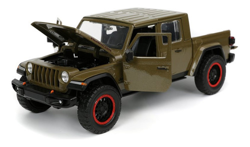 Jada 32711 1:24 Jt 2020 Jeep Gladiator W Rack