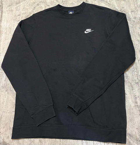 Sudadera Hoodie Nike Negro Hombre Talla L