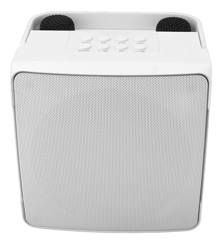 Altavoz Portátil Karaoke Machine Con Micrófono Dual De 10 W