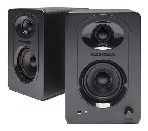 Monitores De Estudio Samson M30 Alta Calidad 20w Rms El Par