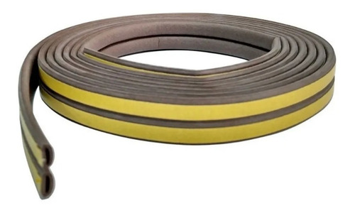 Veda Fresta Para Porta E Janela 4x9mm 6m Marrom Comfort Door