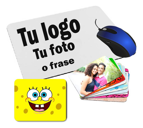 Mouse Pad Personalizado Rectangular 22x18 Ppp 09