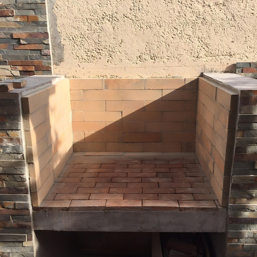 40 Tejuelas Refractarias + Tierra Refractaria 10 Kg