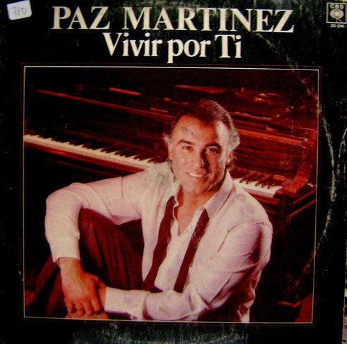 Paz Martinez Vivir Por Ti Vinilo Argentino Lp Pvl