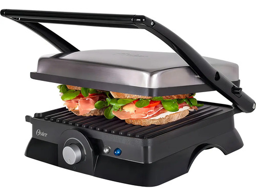 Grill Elétrico Multiuso Ogrl210 1200w Inox Oster Inox