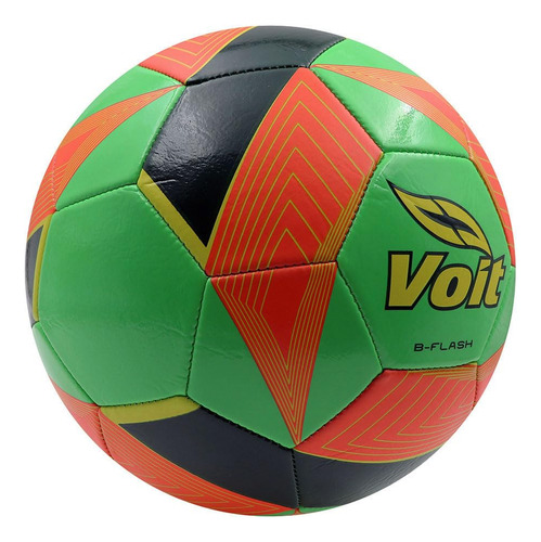 Balón De Fútbol No 5 Thunder S100 Multicolor Azul Amarillo V