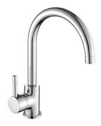 Imagen 1 de 4 de Griferia Monocomando Pico Cisne Flaming Cocina Baño Oferta -