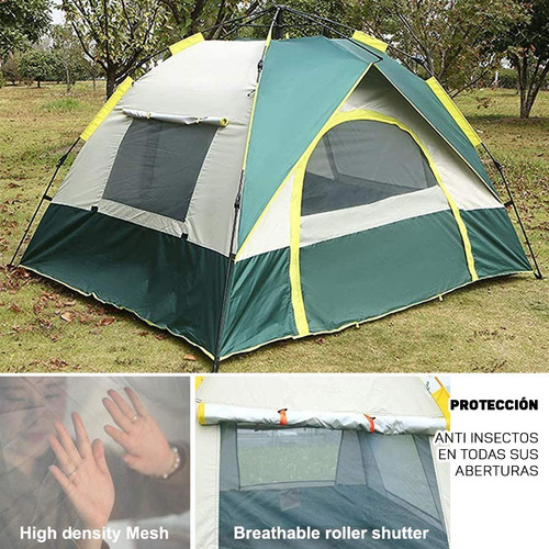 Carpa Automática Autoarmable 205x150x120 Profesional 2/3 Per