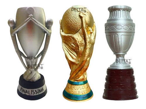 Trofeo Copa Del Mundo, Copa America O Finalissima 20cm 