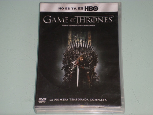 Game Of Thrones-temporada 1-con 5 Dvd's En Español