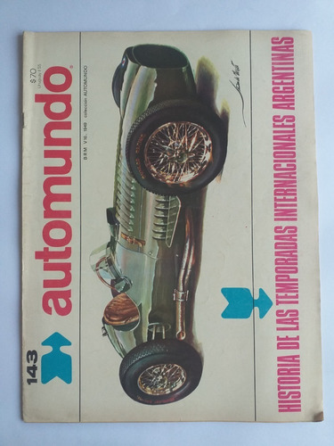 Revista Automundo Nro. 143 - Enero 1968 *