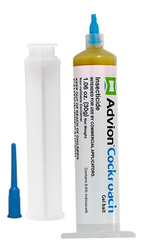 Advion Mata Cucarachas 30g Efectivo Veneno Gel Jeringa