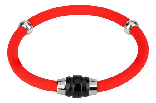 Pulsera Antiestática Eliminadora De Estática Rojo