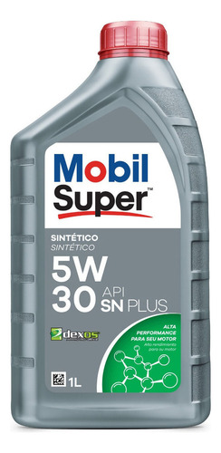 Lubricante Mobil Super Sintético 5w30 - Dexos1 - 1 Litro