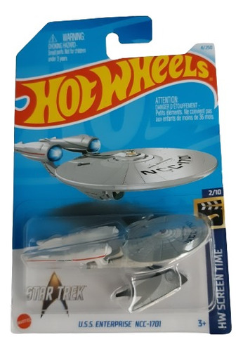 Hot Wheels U.s.s. Enterprise Ncc-1701 -hw Screen Time- 