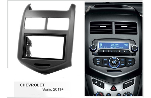 Adaptador Cambio Radio Chevrolet Sonic 2012 - 2015