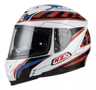 Casco Integral Moto Nzi Eurus 2 Project Doble Visor Color Blanco Tamaño Del Casco Xxl