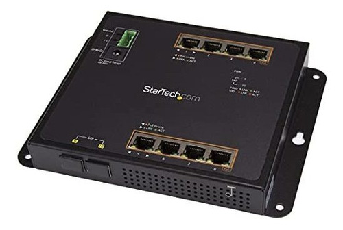 Switch Gigabit Poe+ Industrial 8 Puertos.