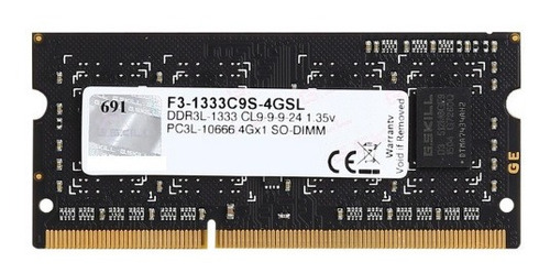 G.skill-memoria Ram Laptop-so-dimm, 8gb (1x8), Ddr3l-1333mhz