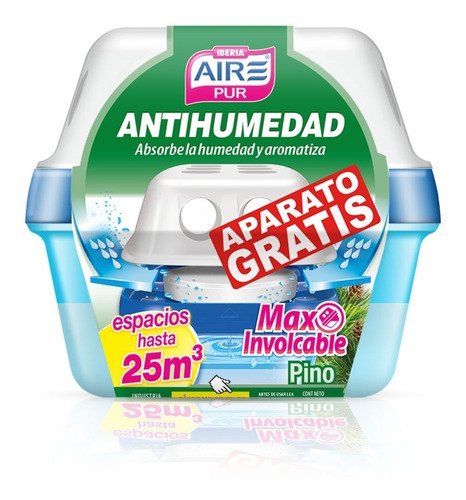 Antihumedad Max 25m3 Protege Y Aromatiza - Aire Pur Iberia