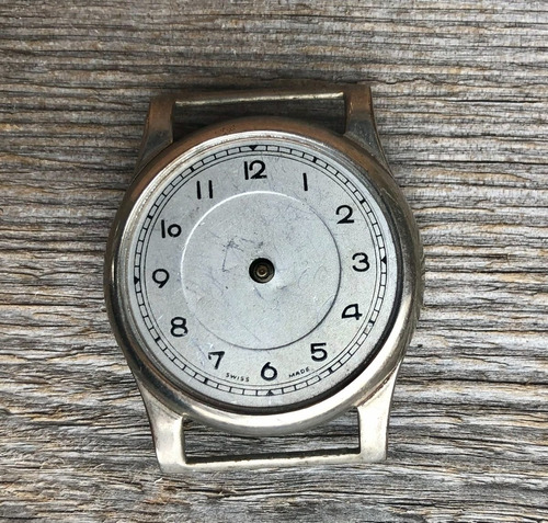 Reloj Sin Marca La Esfera, Swiss Made, No Funciona.