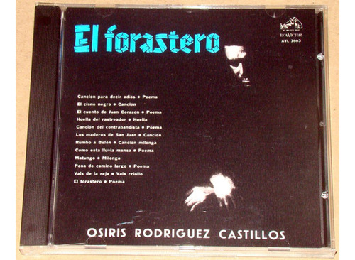 Osiris Rodriguez Castillos El Forasteros Cd Bajado De Lp 