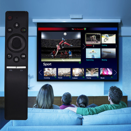 Imagen 5 de 7 de Control Remoto De Voz 4k Uhd Hdtv Y Smart Tv Compatible
