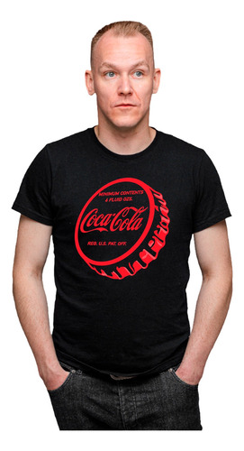 Remera - Coca Cola 02 - Algodón 1ra Calidad