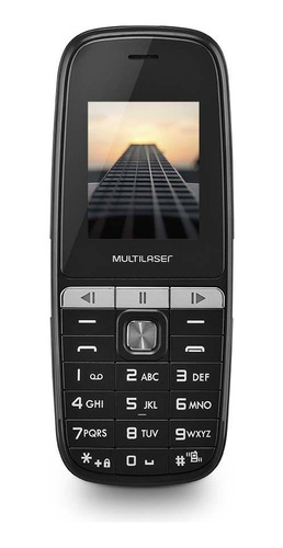 Celular Up Play Dual Chip Mp3 Com Câmera Preto - Multilaser