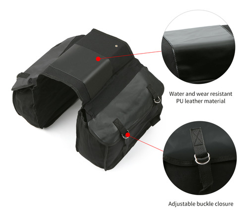 Bolsa Para Asiento Trasero De Bicicleta, Bolsa Para Maletero