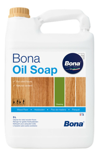 Bona Soap 5lts. Jabón Para Limpieza De Pisos De Madera