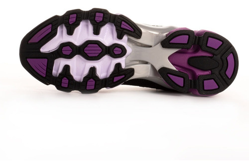 Tenis Para Correr Karosso 6327 Negro Morado Hecho En México